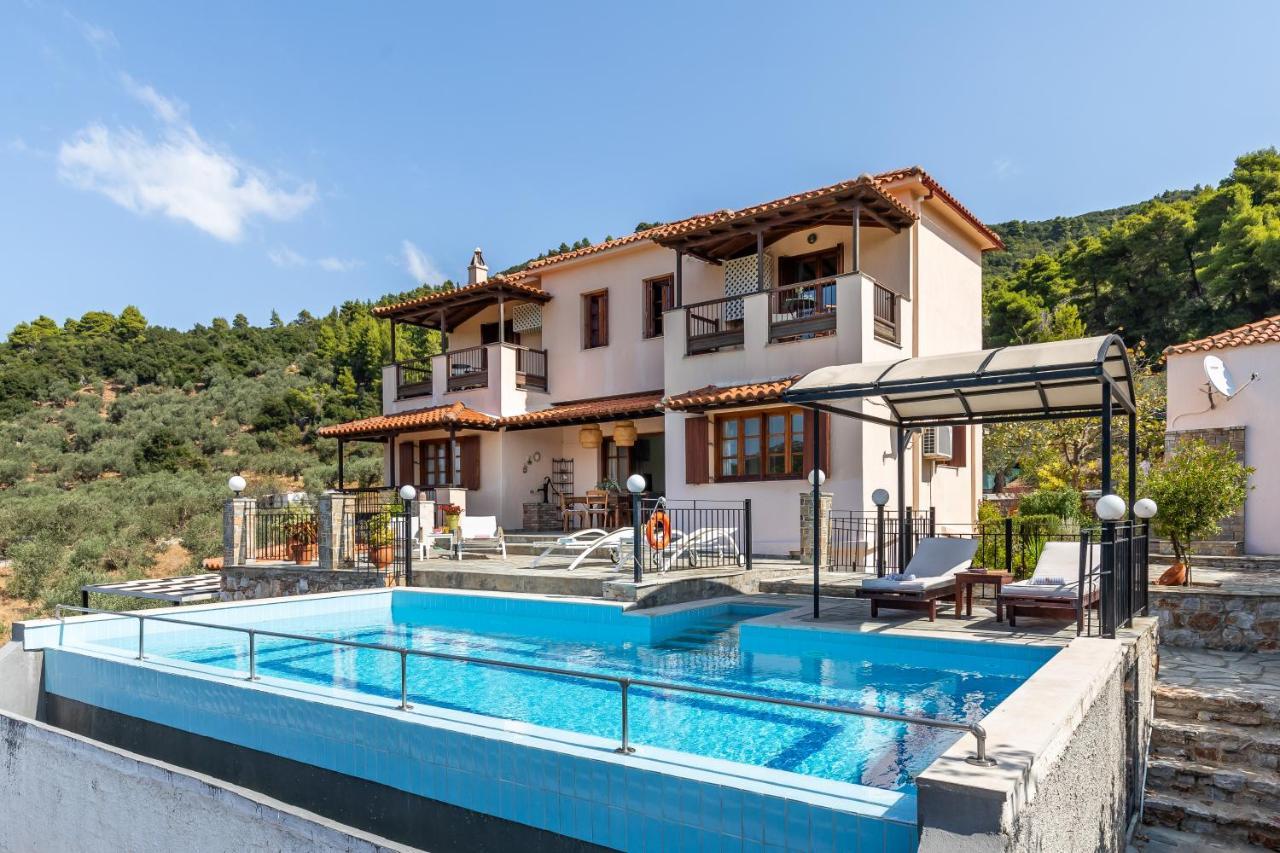 Villa Peparethos Стафілос Екстер'єр фото