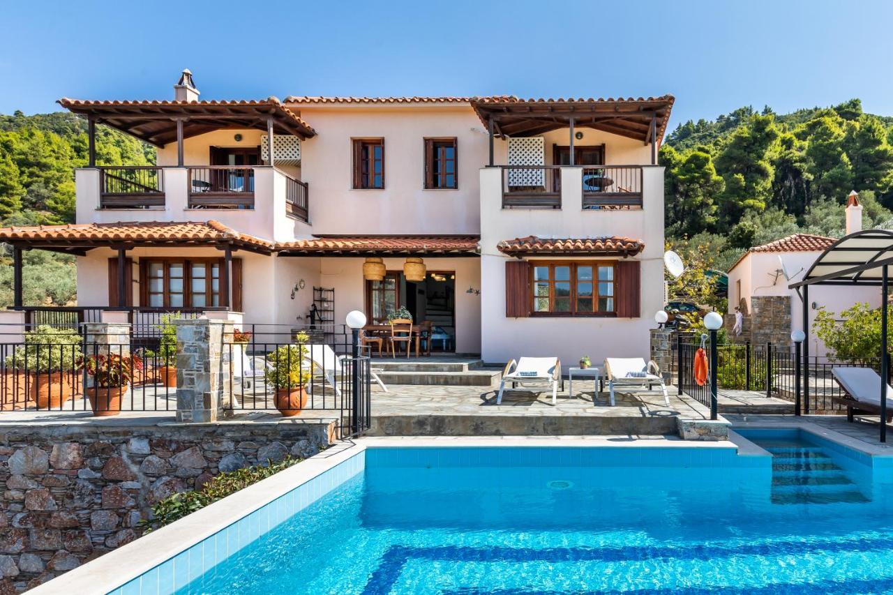 Villa Peparethos Стафілос Екстер'єр фото