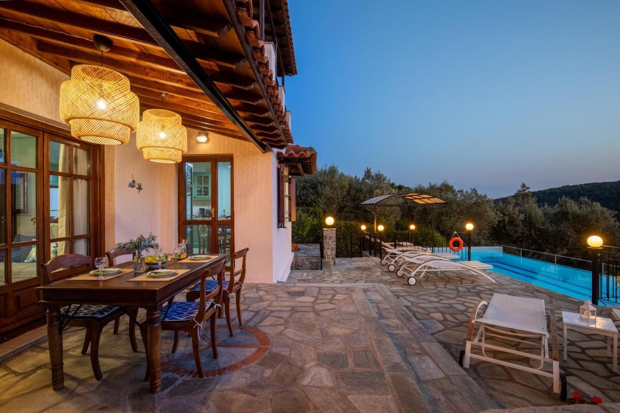 Villa Peparethos Стафілос Екстер'єр фото